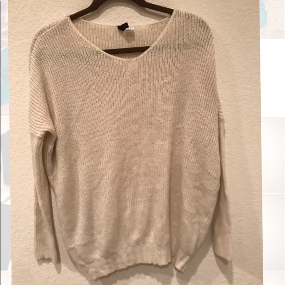 Off-white oversized sweater